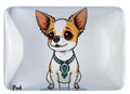 Crystal Glass Chihuahua Fridge Magnet
