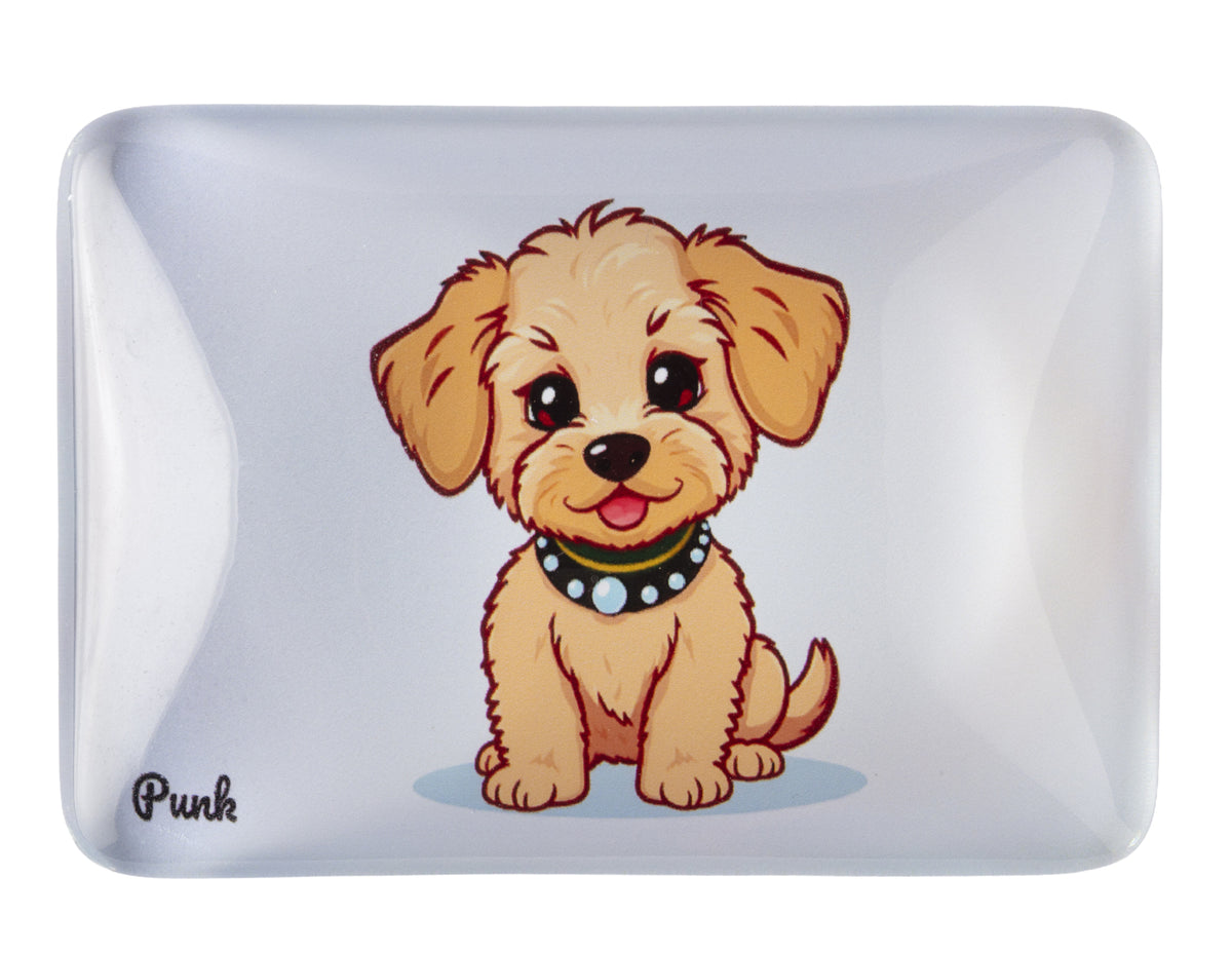 Crystal Glass Cockapoo Fridge Magnet — Ideal Gift