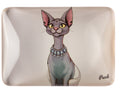 Crystal Glass Sphynx Cat Fridge Magnet