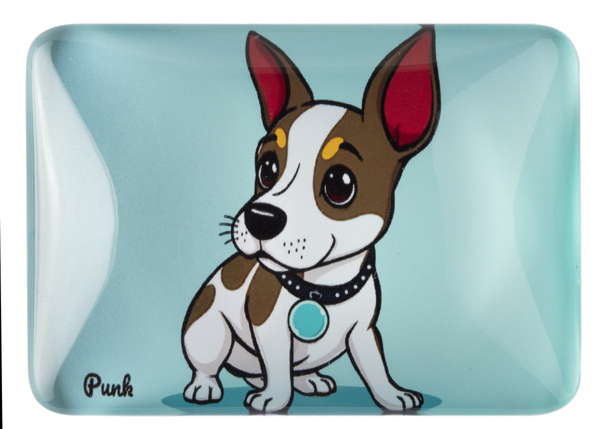 Crystal Glass Jack Russell Terrier Fridge Magnet | Ideal Gift