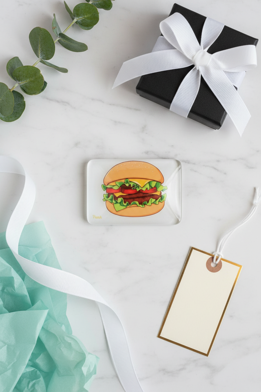 Beefburger Gift Flatlay