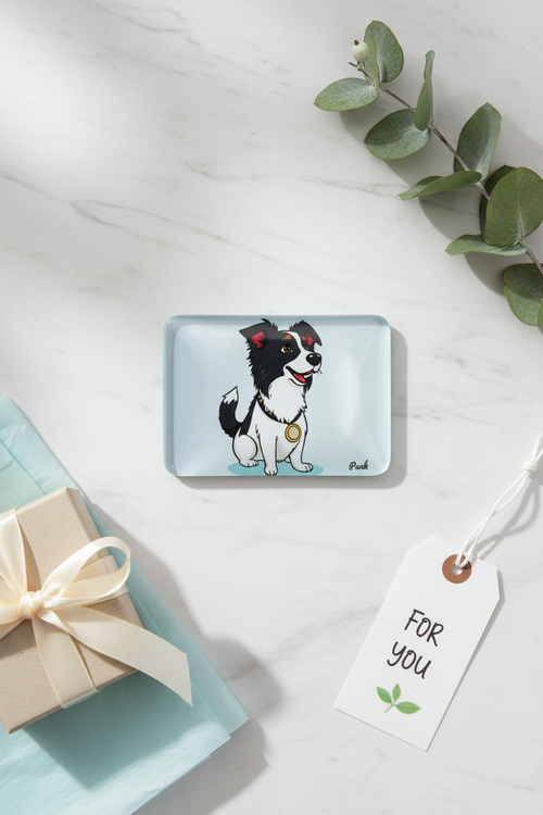 Border Collie Gift Flatlay