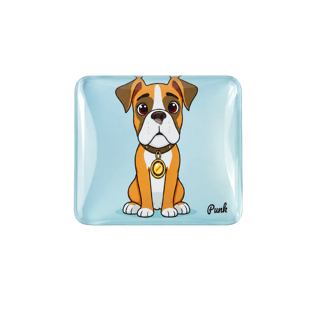 Boxer magnet flatlay