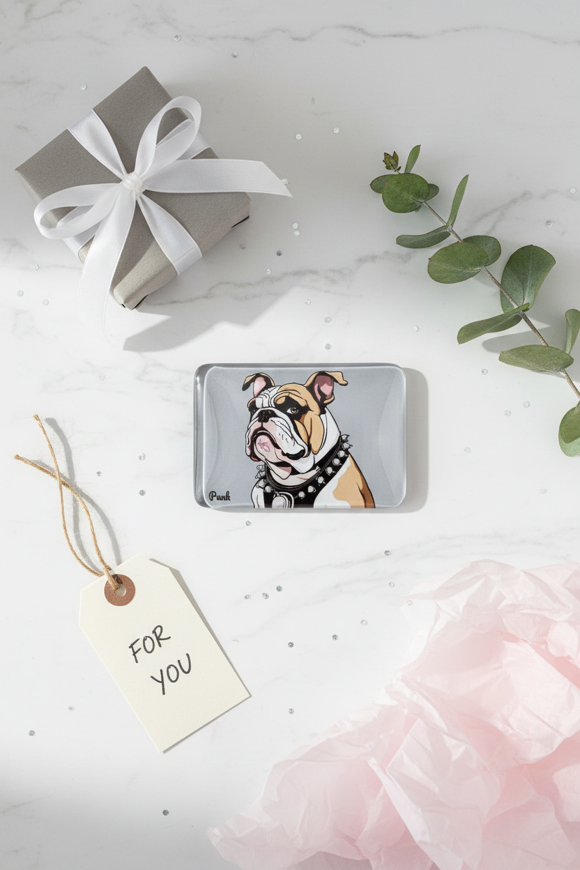 Bulldog Gift Flatlay