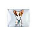 Chihuahua magnet flatlay