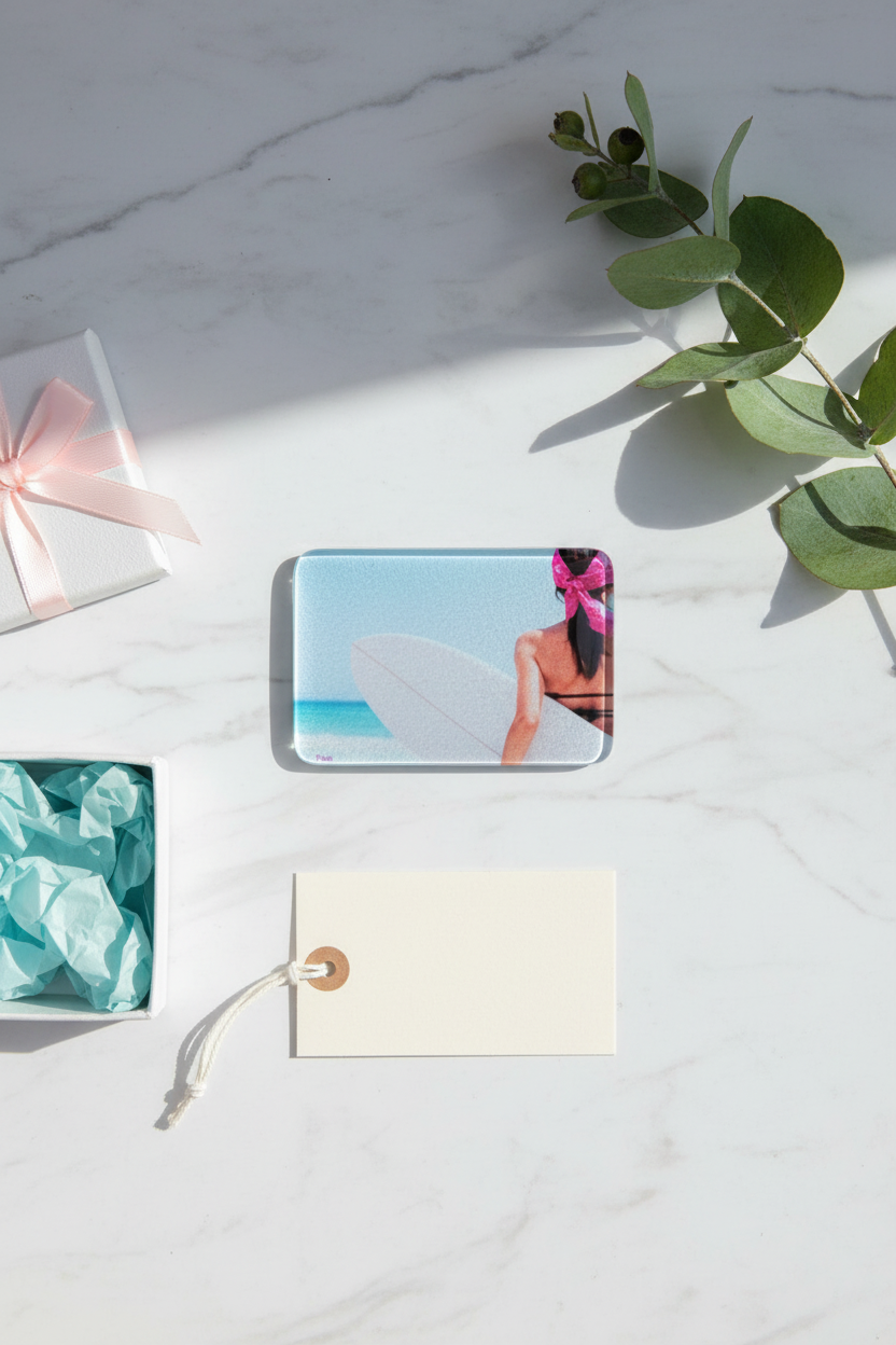 Female Surfer Gift Flatlay