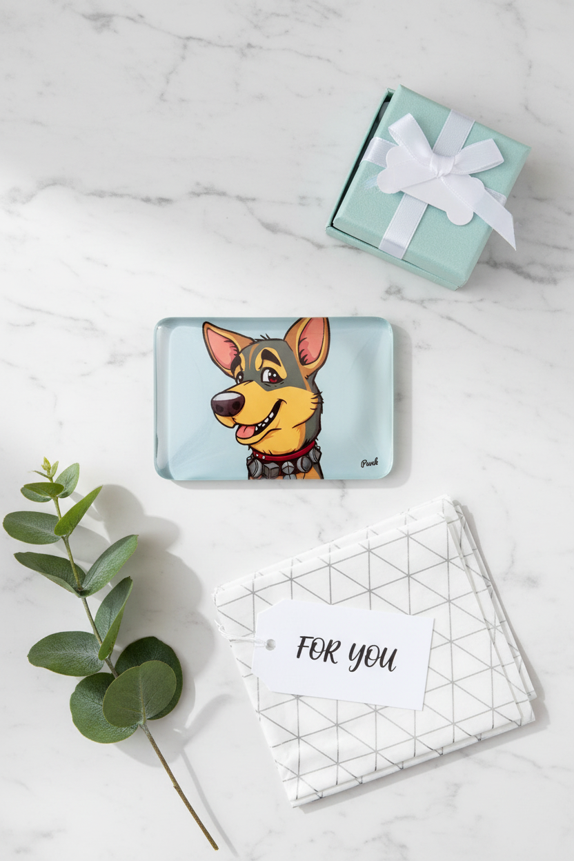 German Shepherd Gift Flatlay