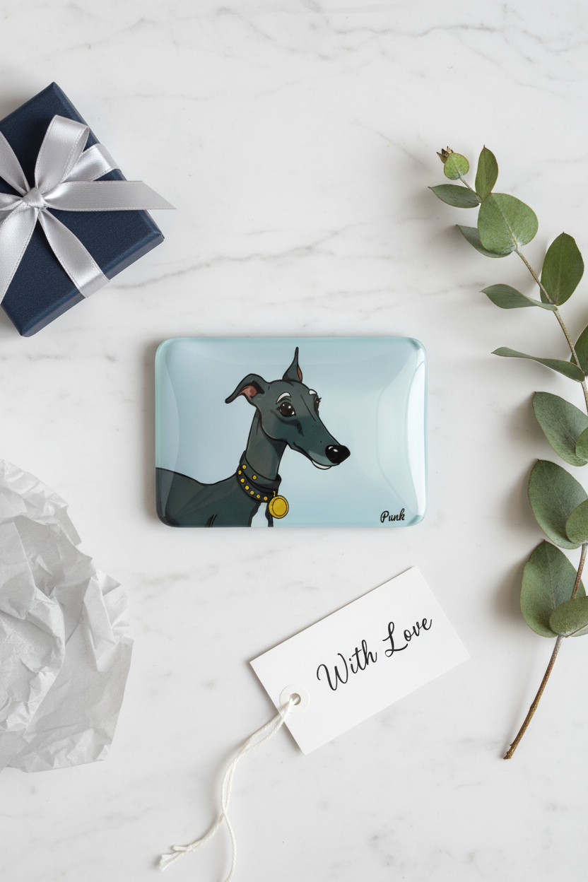 Greyhound Gift Flatlay