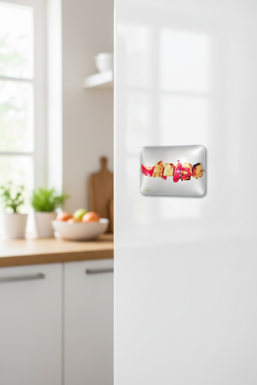 Grilled Chicken Fridge Magnet Lifestyle