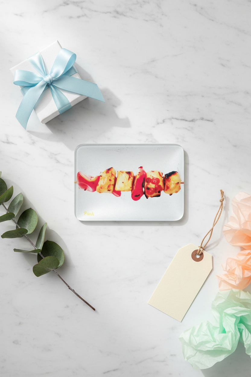 Grilled Chicken Gift Flatlay