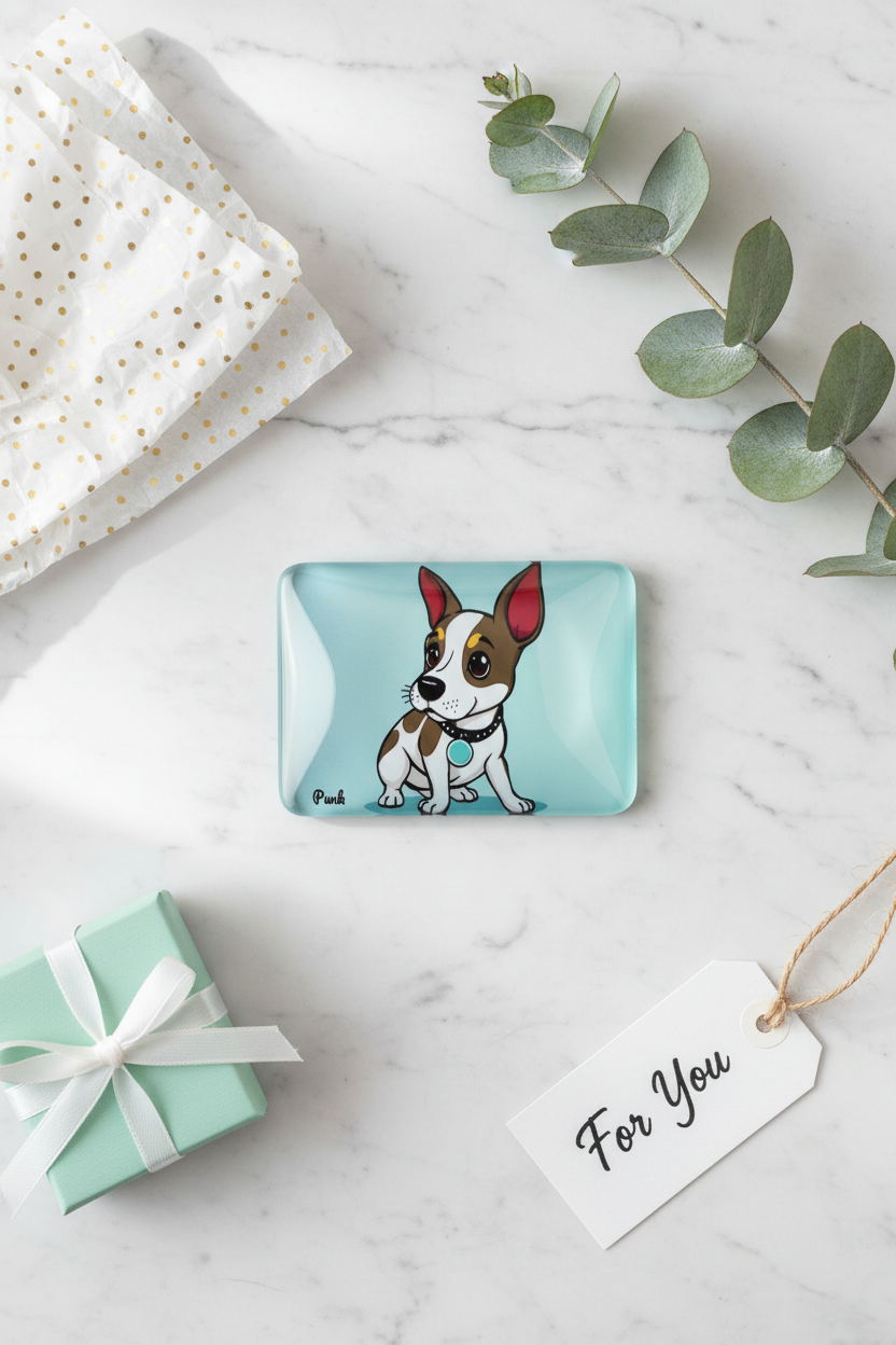 Jack Russell Gift Flatlay