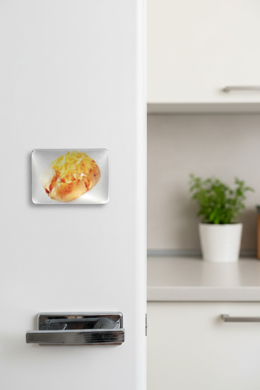 Jacket Potato Fridge Magnet Lifestyle