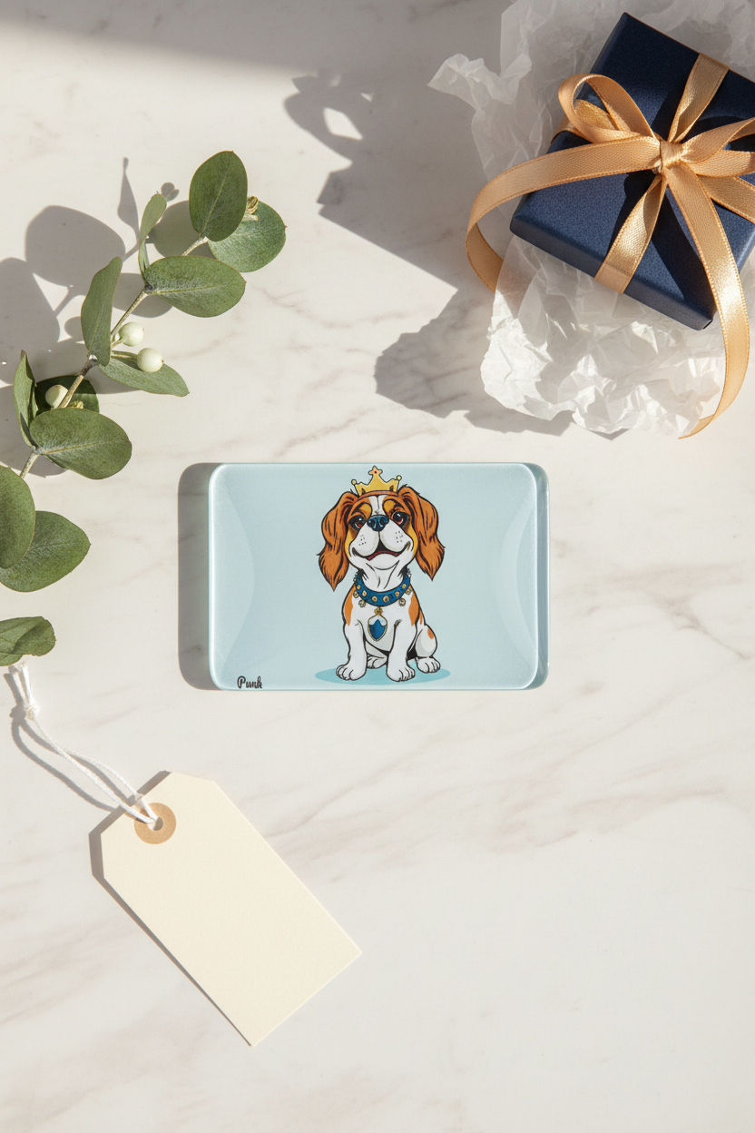 King Charles Spaniel Gift Flatlay