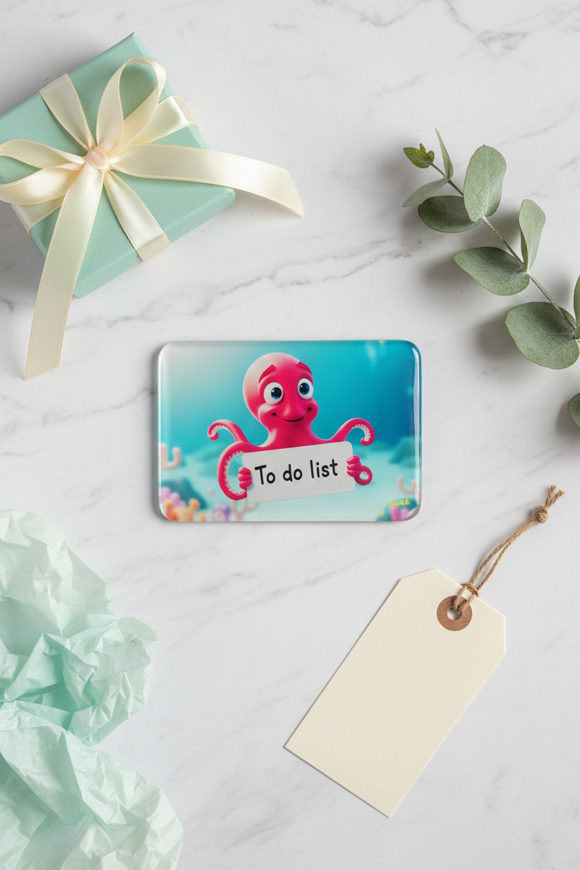 Octopus Gift Flatlay