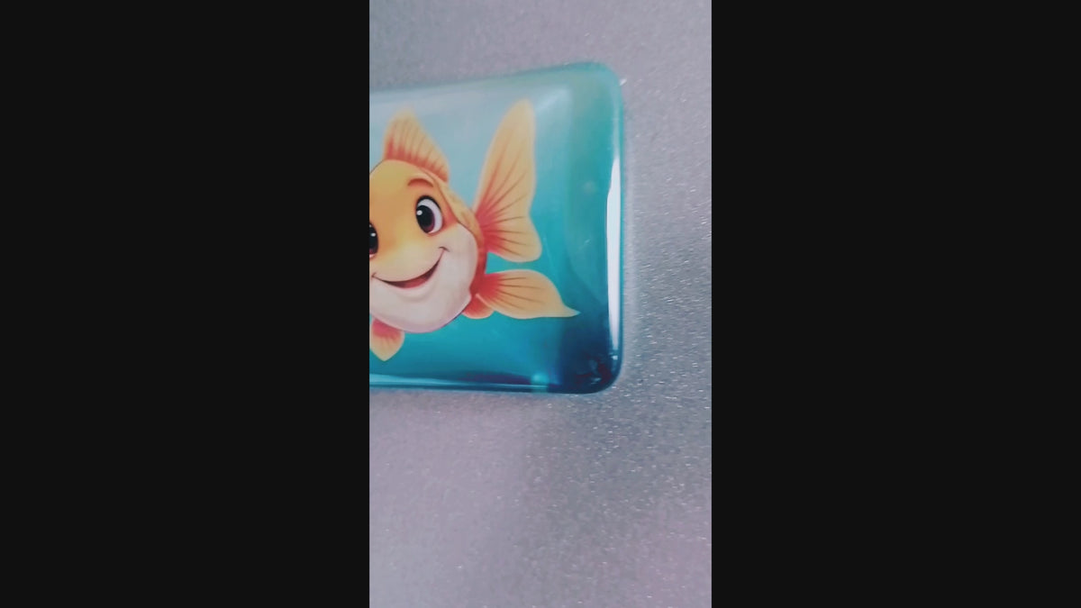 goldfish fridge magnet