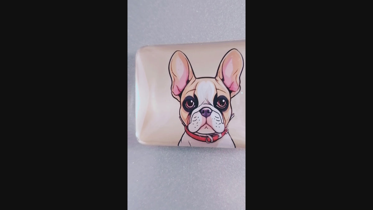 french bulldog fridge magnet