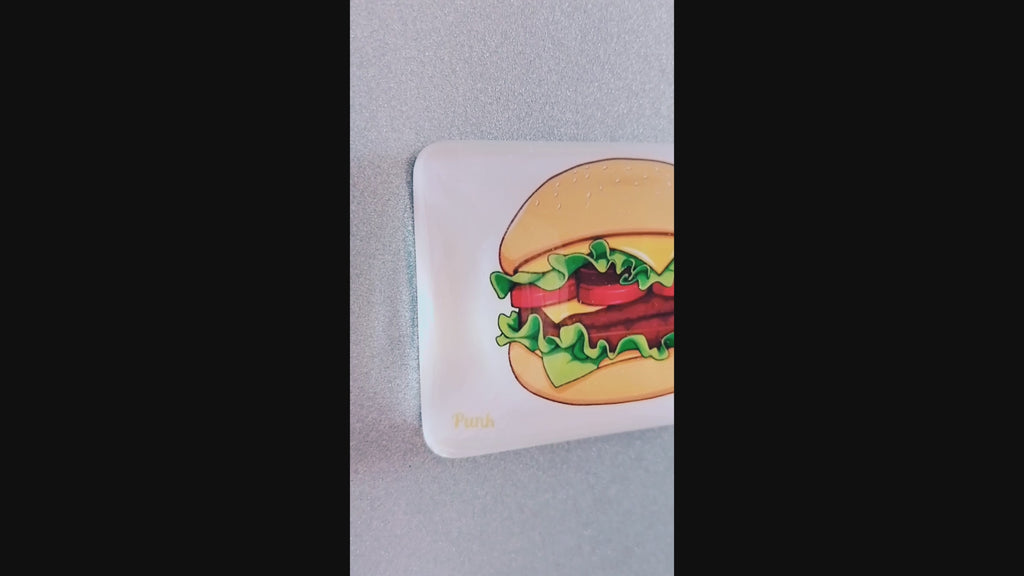 BBQ Kitchen Trio – Crystal Glass Food Fridge Magnets