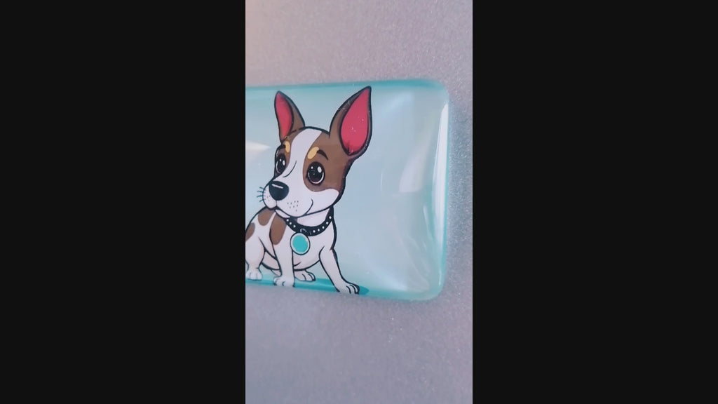 jack russell fridge magnet