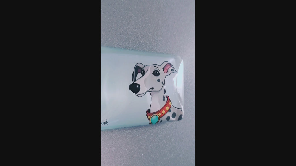 whippet fridge magnet